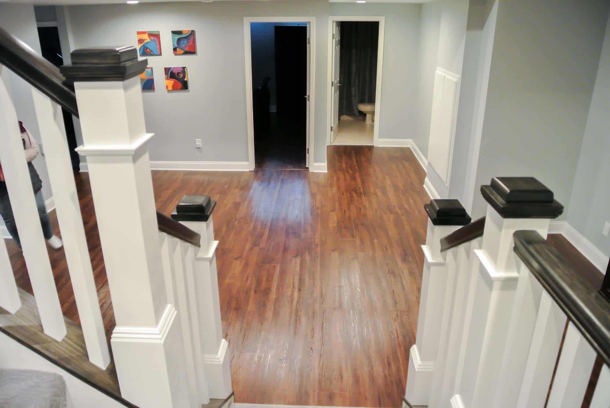 Brand new hardwood floors